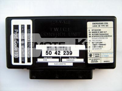 SAAB 9-5 Immobiliser 1998  2010 TWICE unit  Remote Keys